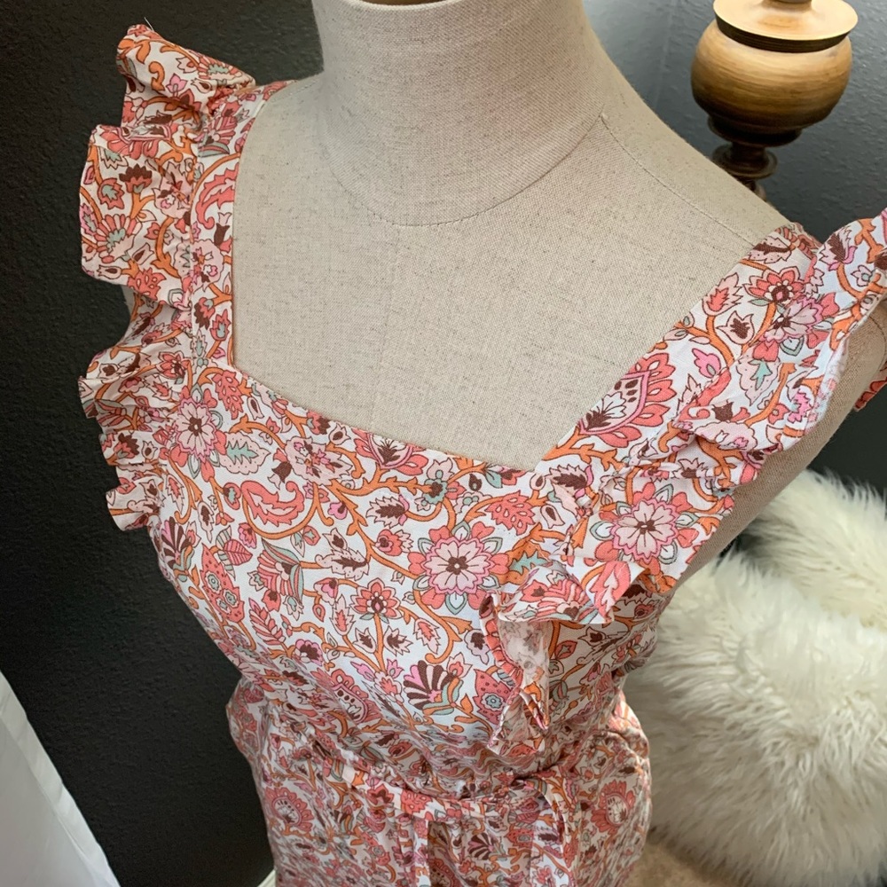 LOFT Beach XXS BOHO Pant Romper - Picture 2 of 6